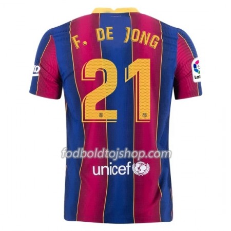 FC Barcelona Frenkie de Jong 21 Hjemmebanetrøje 2020-21 S/S